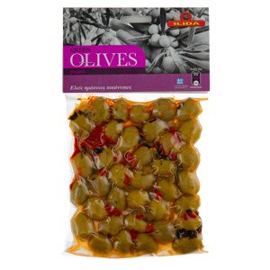 ILIDA Olivy zelené pikantní s peckou 250 g