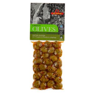 ILIDA Olivy zelené s BUKOVEM a oregánem, s peckou 150 g