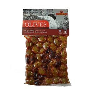 ILIDA Mix zelených a černých oliv s BUKOVEM, s peckou 250 g