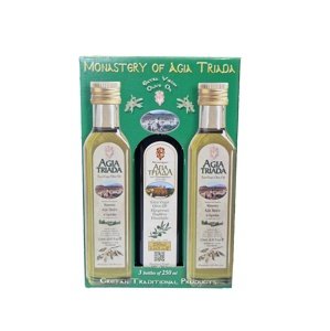 Dárková sada extra panenský olivový olej Agia Triada 3x250 ml