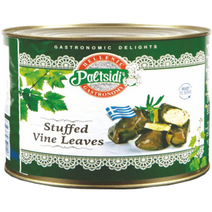 Vinné listy plněné rýží 2 kg - PALTSIDIS