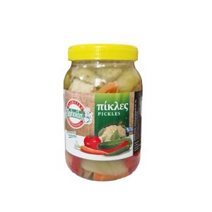 Nakládaná zelenina pickles 1 kg PET PALTSIDIS