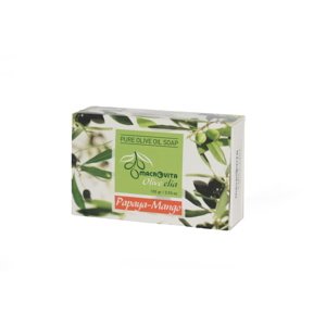 MACROVITA Olivové mýdlo PAPÁJA A MANGO 100 g