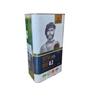 CRITIDA VÝPRODEJ BIO Prémiový extra panenský olivový olej SITIA PDO 0,2 3 l plech CZ BIO 003