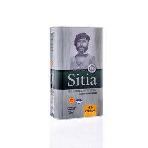 CRITIDA Prémiový extra panenský olivový olej SITIA PDO 0,2 3 l plech