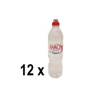 Minerální voda ZARO’S neperlivá 0,75 l PET SPORT (12 x 0,75 l - karton) VÝPRODEJ