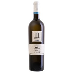 CAVINO MEGA SPILEO III ACHAIA P.G.I., ročník 2023, cuveé Malagousia Assyrtiko a chardonnay, bílé suché víno 750 ml