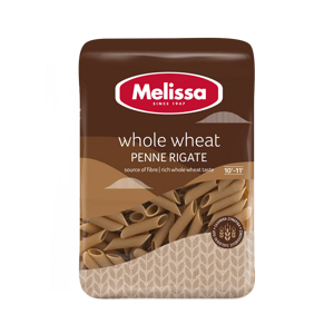 Řecké celozrnné těstoviny Penne Rigate 500 g Melissa