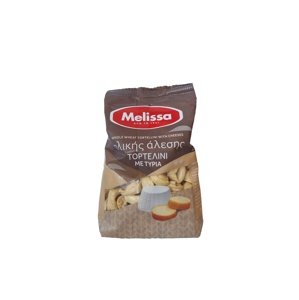 Řecké celozrnné těstoviny Tortellini plněné sýrem 250 g Melissa