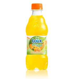 Sycený pomerančový nápoj LIGHT 330 ml LOUX