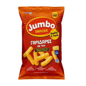 JUMBO SNACKS Garidares kukuřičné křupky se sýrem 40 g