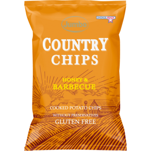 JUMBO Country Chips med & barbecue 150 g