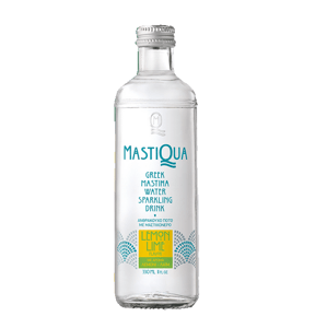 MASTIQUA perlivá voda s mastichou, příchuť Limetka-citron 330 ml