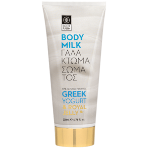 BODYFARM Tělové mléko ŘECKÝ JOGURT &  MATEŘÍ KAŠIČKA 200 ml