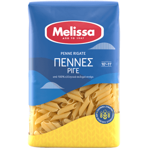 Řecké těstoviny Penne Rigate 500 g Melissa