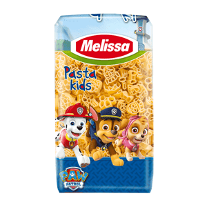 Řecké dětské těstoviny Tlapková patrola 500 g Melissa