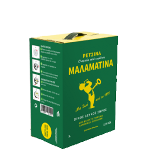 VÝPRODEJ Retsina MALAMATINA 3 l