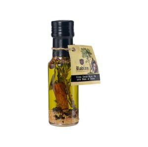 RODIAN Dressing s extra panenským olivovým olejem a kořením 100 ml kulatá láhev