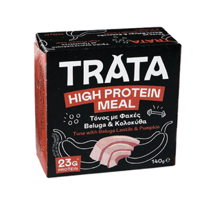 Trata High Protein Meal Tuňák s černou čočkou a dýní 140 g