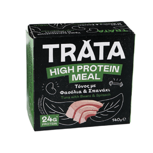 Trata High Protein Meal Tuňák s fazolemi a špenátem 140 g