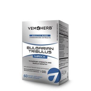 Bulharský Tribulus Terrestris MAXX - 60 kapslí (VEMOHERB)