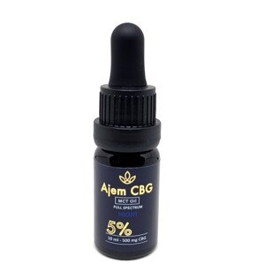 Fullspectrum CBG 5% (MCT olej) - 10ml (AjemFiT) AJEM1