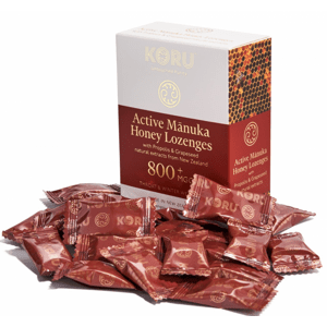 MANUKA PASTILKY (MGO 800+) - 24ks - 67g (KORU) - Propolis a Hroznová jádra