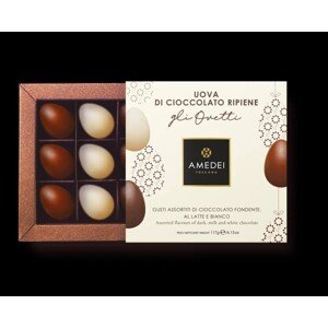 Egg Pralines - 117g/260g (AMEDEI) - 9 vajíček (117g) AMED9