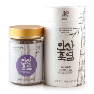 Insan | 9X Fialová Bambusová sůl - (Korea) - 240g (krystaly) INSA2