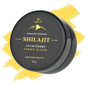 100% ČISTÝ SHILAJIT (Zlatá Třída) - (Himaláje- Pákistán) | AjemFIT - Balení: 15g AJEM10