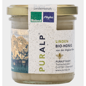PURALP | BIO Lipový Med - 400g (Alpy- Německo) PURA7