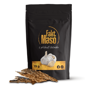 Sušené Hovězí Maso (Česnek) - 19g (FAKT MASO) MASO3