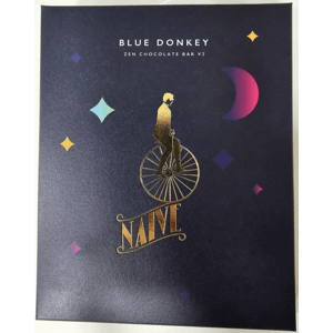 CHOCOLATE NAIVE | ZEN BLUE Donkey (spánková oslí darkmilk - bez cukru)  - 50g (NAIVE)