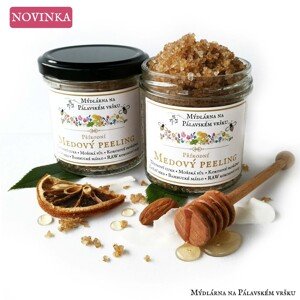 Mýdlárna na Pálavském vršku! | Medový Peeling (Vůně Pomeranče) - 130g PALAVA2