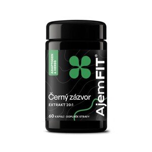 Černý zázvor Extrakt 20:1 (Malajsie) - 60 kapslí | AjemFIT AJEM21
