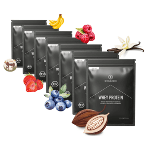BIO WHEY PROTEIN VZORKY (grass fed) - 30g (ORGAINIC) - Všech 7 variant - 210g ORG5