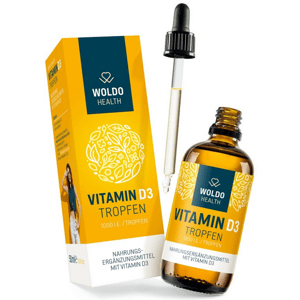 Vitamín D3 kapky (1000IU) - 50ml (WOLDOHEALTH) WOL7