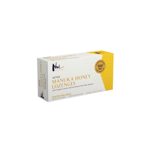 NUI PURE & WILD | NUI Manuka Med Pastilky (Příchutě) - 45g (16ks) - Černý rybíz a Hroznová jádra