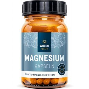 Tri- Magnesium dicitrát (Hořčík)  - 120 kapslí (WOLDOHEALTH) WOL8