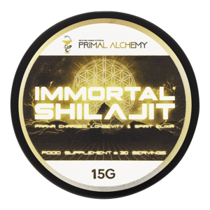 IMMORTAL SHILAJIT (Zlatá třída) - PRIMAL ALCHEMY - Balení: 100g PRIM14