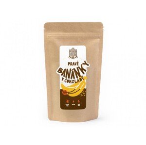 AJALA | Pravé banánky ve 100% čokoládě - 150g/1500g (Ekvádor)