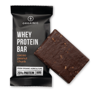 BIO Proteinová Energy Tyčinka - (ORGAINIC) - Kakao/Buráky - 1 Tyčinka (50g) ORG2