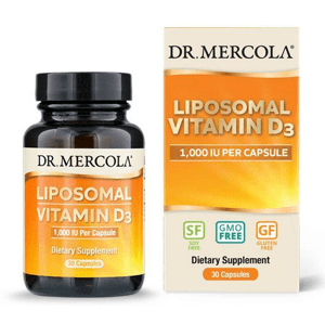 LIPOSOMÁLNÍ VITAMÍN D3 (5000IU) - KAPSLE (DR. MERCOLA) - 30 kapslí DRM3