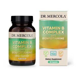 B- komplex s Benfotiaminem (DR. MERCOLA) - 60 kapslí DRM5