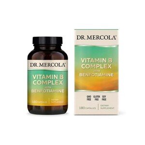 B- komplex s Benfotiaminem (DR. MERCOLA) - 180 kapslí DRM5