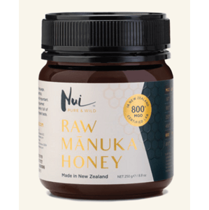 NUI PURE & WILD | NUI RAW Manukový med (MGO 800+) - 250g (Nový zéland)