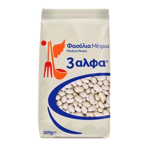 3alfa střední řecké fazole Metria 500g
