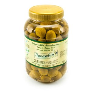 Amvrakia zelené olivy bez pecky (Pitted) Mamouth 1kg