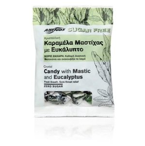 Anemos Chios bonbony bez cukru s mastichou a eukalyptem 70g