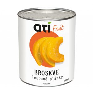 ATI Fruit Broskve loupané plátky 850ml